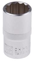 830-4117 RS PRO 1/2 in Drive 16mm Standard Socket, 12 point