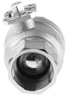 812-5249 RS PRO Brass Full Bore, 2 Way, Ball Valve, Threaded