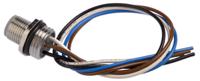 932916206-elst-412-pg9-sn Hirschmann Male 4 way M12 to Free End Sensor Actuator Cable, 200 mm