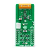 mikroe-4990 MikroElektronika Charger 18 Click Battery Charger for LTC3553 for mikroBUS Socket