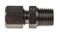 123-5572 RS PRO 1/4 NPT Compression Fitting for Use with Thermocouple or PRT Probe, 6mm Probe, RoHS Compliant Standard