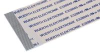 687740200002 Wurth Elektronik 6877 Series FFC Ribbon Cable, 40-Way, 0.5mm Pitch, 200mm Length
