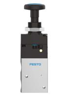 vhef-ptc-m32-m-g14 Festo Push Button 3/2 Pneumatic Manual Control Valve VHEF Series, G 1/4, 1/4in, 5299711
