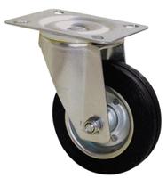 1280420 Guitel Hervieu Swivel Castor Wheel, 100kg Capacity, 100mm Wheel