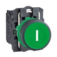 xb5aa3311 Schneider Electric Harmony XB5 Series Push Button, Panel Mount, 22mm Cutout, SPST