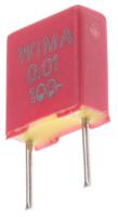 fks2-100n-100m WIMA FKS2 Polyester Film Capacitor, 63 V ac, 100 V dc, ±20%, 10nF, Through Hole