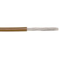 6710-br005 Alpha Wire Ecogen Ecowire Series Brown 0.08 mm² Hook Up Wire, 28 AWG, 7/0.12 mm, 30m, MPPE Insulation, 6710 BR005