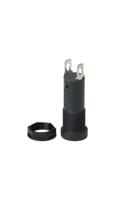 00313901 Schurter 10A Panel Mount Fuse Holder for 5 x 20mm Fuse, 1P, 250V ac