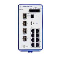 brs50-00122q2q-stcy99hhsesxxxxx Hirschmann Managed Switch 12 Port Ethernet Switch