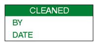 758-7973 RS PRO Adhesive Pre-Printed Adhesive Label-Cleaned-. Quantity: 140
