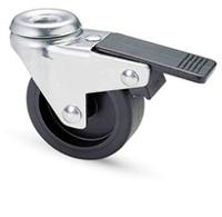 631-178 RS PRO Swivel Castor Wheel, 55kg Capacity, 75mm Wheel