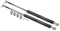 swv1080800028 Camloc Steel Gas Strut, with Ball & Socket Joint, End Joint, 445.0mm Extended Length, 200.0mm Stroke Length