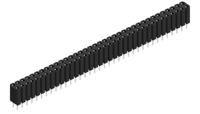 bl-2-72-z Fischer Elektronik BL Series Straight Through Hole PCB Connector, 72 Contact(s), 2.54 mm Pitch, 2 Row, Shrouded