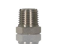 2530-14-18 SMC Straight Threaded Adaptor, R 1/4 Male to R 1/8 Female, Threaded Connection Style