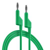 261-6530 RS PRO Test Leads, 10A, 1000V, Green, 500mm Lead Length