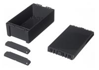 96015234-b-221309-pc-v0-7024 Bopla Bocube Series Graphite Grey Polycarbonate V0 Enclosure, IP66, IP68, IK07, Graphite Grey Lid, 231 x 125 x 90mm