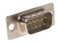 61800924823 Wurth Elektronik 618 9 Way Cable Mount D-sub Connector Plug, 2.77mm Pitch