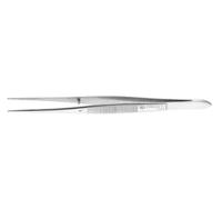 149 Facom 155 mm, Stainless Steel, Grooved, Tweezers