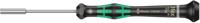 05118134001 Wera Hexagon Nut Driver, 9/64 in Tip, 60 mm Blade, 157 mm Overall