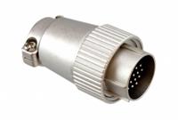 jr21pk-16p71 Hirose Circular Connector, 16 Contacts, Cable, M26 Connector, Plug, Male, JR Series