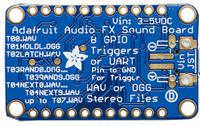 2342 ADAFRUIT INDUSTRIES  Mini Sound FX Application Board Interface Board
