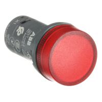 1sfa619403r5231-cl2-523r ABB, Panel Mount Red LED Pilot Light, 22mm Cutout, IP66, IP67, IP69, Round, 230V ac