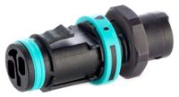 136-9902 RS PRO Tee Socket, 2-Pole, Female, 1-Way, Panel Mount, 10A, IP68
