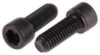 292-215 RS PRO Black, Self-Colour Steel Hex Socket Cap Screw, ANSI B18.3 1936-1960, 3/8in x 1in
