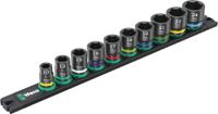 05005451001 Wera 3/8 in Drive Impact Socket Set, 377 mm length