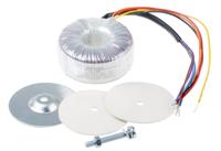540-4968 RS PRO 115 V ac, 230 V ac, 2 x 18V ac Toroidal Transformer, 50VA 2 Output, IEC 61558-2-6