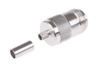 j01021a0063 Telegartner, Jack Cable Mount N Connector, 50Ω, Crimp Termination, Straight Body