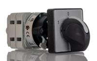 265-7679 RS PRO, DP 3 Position 60° Changeover Cam Switch, 500V ac, 25A, Knob Actuator