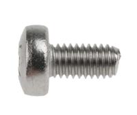 190-428 RS PRO Pozi M3 Pan A4 316 Stainless Steel Machine Screws DIN 7985 x 6.0mm