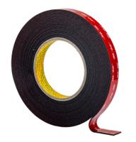 3m-5962f-19mm-x-8m 3M 5962F, VHB™ Black Foam Tape, 19.0mm x 8.0m, 1.60mm Thick