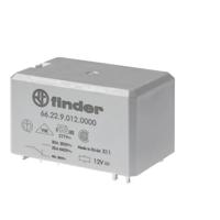662282301300 Finder PCB Mount Power Relay, 230V ac Coil, 30A Switching Current, DPST