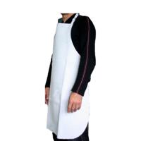 tab-119070 GUYARD White Reusable Leather Apron, 90mm
