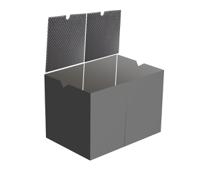 43884 Zarges K470 High Density Rectangular Foam Insert, For Use With K470 Case Model 40580