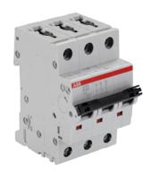 2cds253001r0505-s203-b50 ABB System Pro M Compact S200 MCB, 3P, 50A Curve B, 400V AC, 10 kA Breaking Capacity