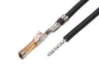 2196811112 Molex Female SL to Pigtail Pre-Crimped Lead, 150mm, 26AWG, Black