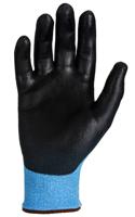 sky90 Skytec Trigata Blue Polyurethane Work Gloves, Size 9, Polyurethane Coating