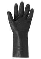 87950070bp Ansell 87-950 Black Latex Glove, Size 7, Latex Coating