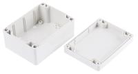 1554fgy Hammond 1554 Series Grey ABS Enclosure, IP66, Grey Lid, 120 x 90 x 60.5mm
