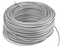 48106 Lapp ÖLFLEX HEAT Series Grey 0.5 mm² Hook Up Wire, 20 AWG, 19/0.25 mm, 100m, Silicone Insulation,