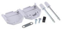 86553329blf Amphenol Communications Solutions Nylon D Sub Backshell, 9 Way, Strain Relief