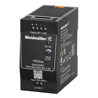 2838430000 Weidmüller PRO BAS DIN Rail Power Supply, 264V ac ac, dc Input, 24V dc dc Output, 3.8A Output, 90W