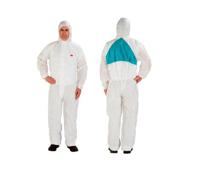 4520-2xl 3M White Coverall, CE, EN 1073-2, EN 1149-5, EN 13034:2005+A1:2009, EN ISO 13982-1:2004, XXL