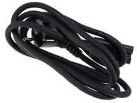 909-2174 RS PRO Straight IEC C15 Socket to Right Angle CEE 7/7 Plug Power Cord, 2m