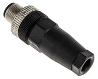 933163100-elst-5012-pg7 Hirschmann Circular Connector, 5 Contacts, Cable, M12 Connector, Plug, Male, IP67, E Series