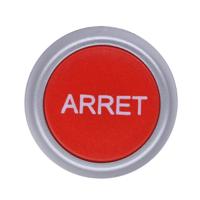 188-1135 RS PRO Red Spring Return Push Button Head, 22mm Cutout, IP65