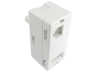 266-2254 RS PRO ADSL Filter, ADSL Filter, White